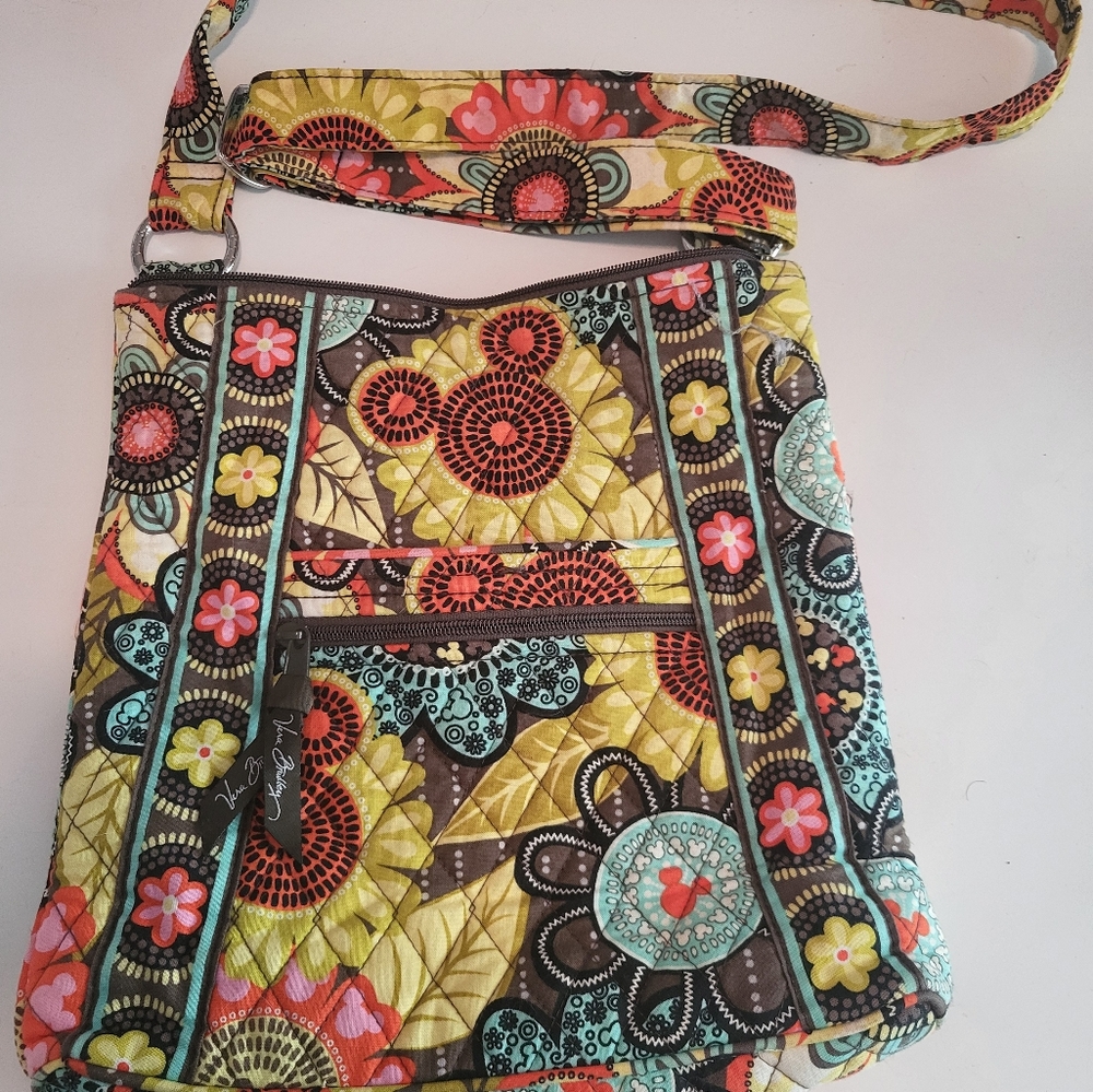 Vera Bradley Floral DISNEY Crossbody Bag - Multicolor